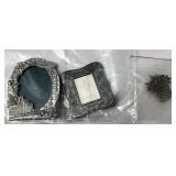Pewter frames and magnet