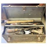Craftsman toolbox and tools in top caddy included