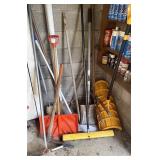Long handled tool lot