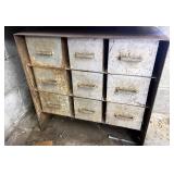 Industrial storage cabinet