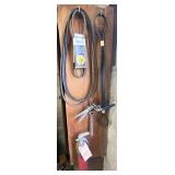 Belts pruners and fire extinguisher