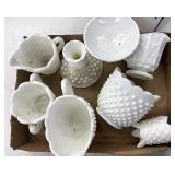 Fenton milk glass and  more