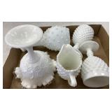 Fenton milk glass and more