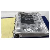 Book of sheet music