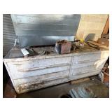 Large cabinet and contents on top