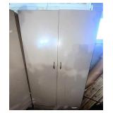 Metal cabinet and contents