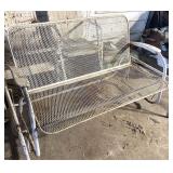 Metal glider