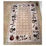 Fruit area rug