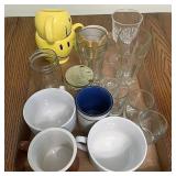 Mugs, glasses & jars