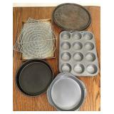 Muffin pan baking sheets pie plates and more