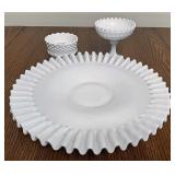 Fenton cake plate and more