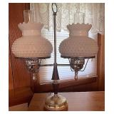 Hobnail lamp