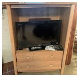 TV stand contents not included