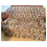 Floral love seat