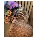 Assorted Baskets with Floral Decor