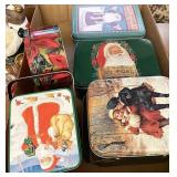 Christmas tins
