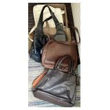 Large lot of purses