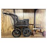 Baby buggy and tricycle Decour