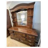 Large dresser with mirror