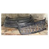 Cast iron architectural pieces
