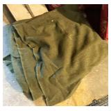Wool army blanket