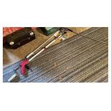 Toilet auger and grabber