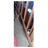 Decorative wood rods