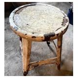 Metal shop stool