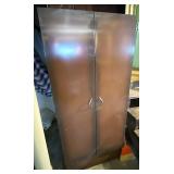 Metal cabinet and contents