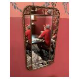 Two decorative mirrors