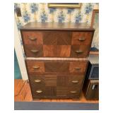 Five drawer chest of drawers