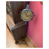 Rod iron clock
