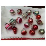Glass Christmas bulbs