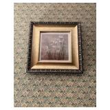 Small flower picture and frame