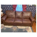Leather couch