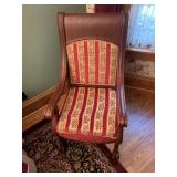 Wooden armchair