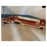 Metal Tonka fire truck