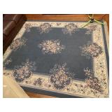 Approximately 94 x 112" area rug