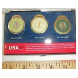 USA Team salute pins 2008