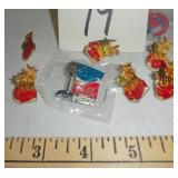 Coke Olympic pins