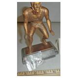 Wrestling statue and wrestling Olympic pin