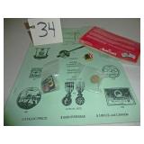 1992 Memorabilia catalog & Olympic spoons