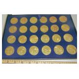 Set of Olympic madallons