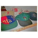 6 Olympic hats most never worn