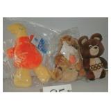 Olympic 1980 & 2004 Mascots