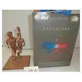 Sculpure of Olympic Torch Bearers in box