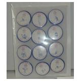 1984 Olympic buttons