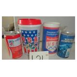 Olympic mugs and cans