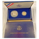 1987 United States Constitution coins proof set
