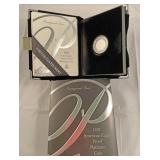 1997 1/10 ounce proof platinum coin inaugural